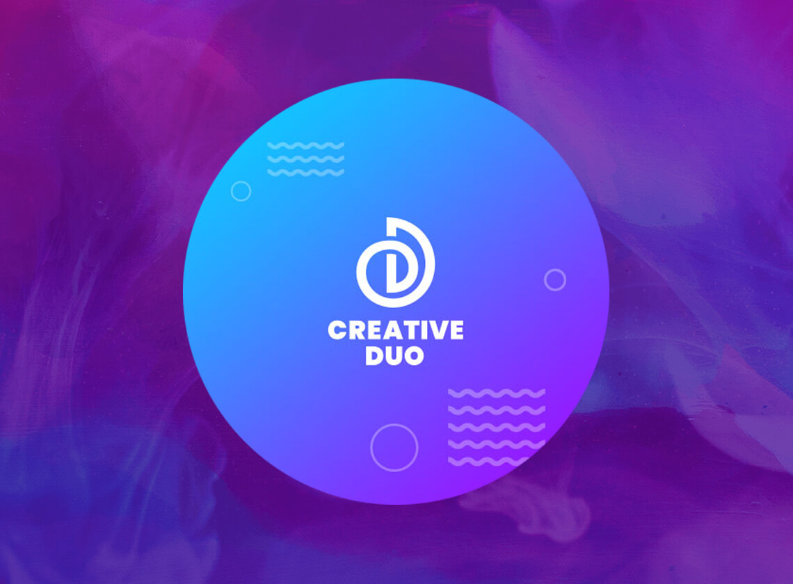 creative duo homepage graphic