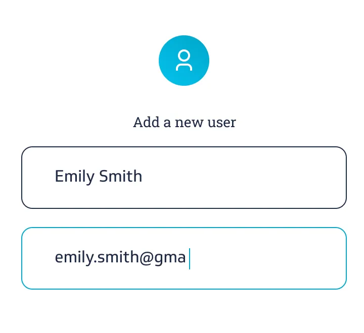 veva add user fields UI