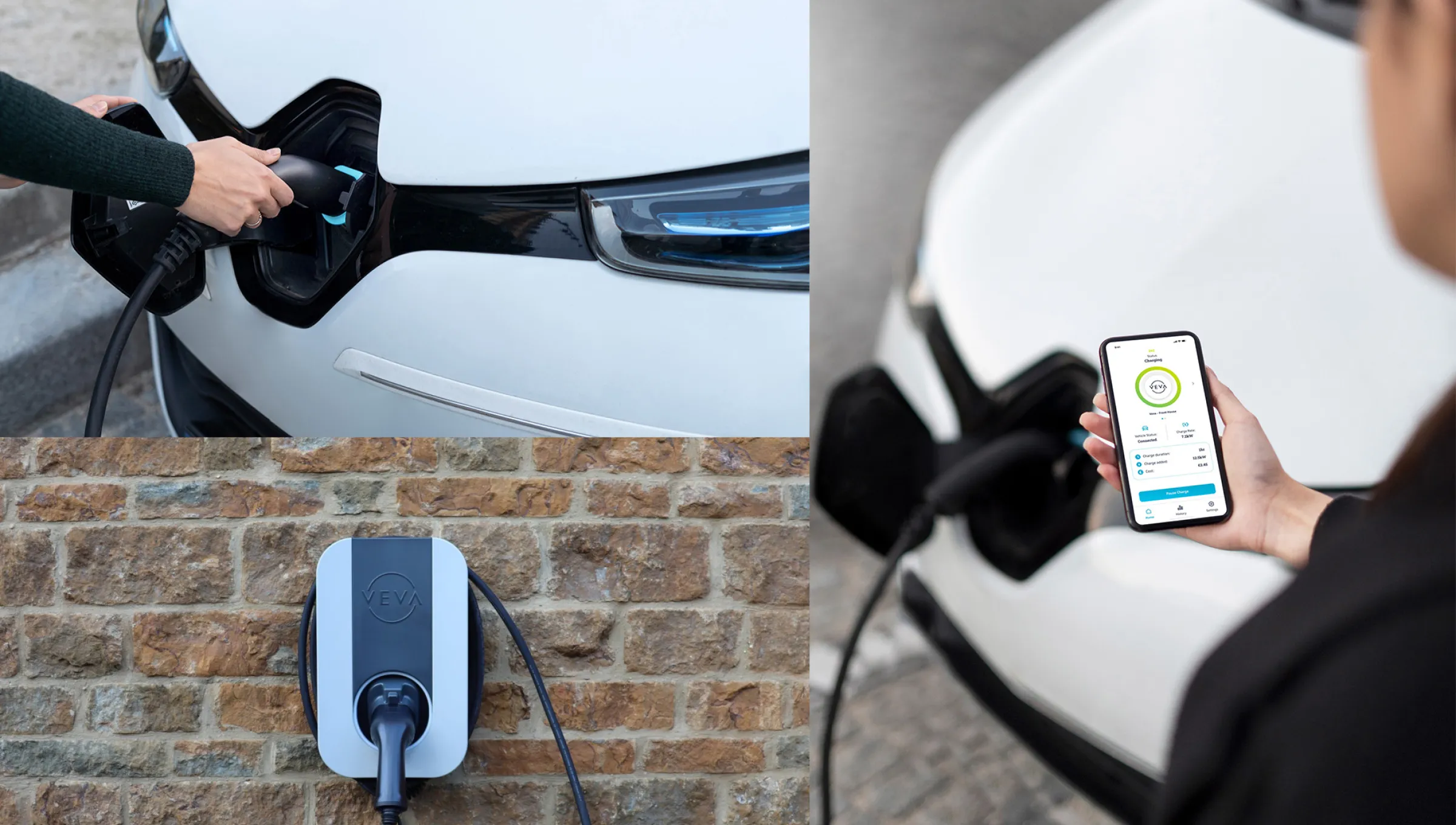 veva EV charger product photos