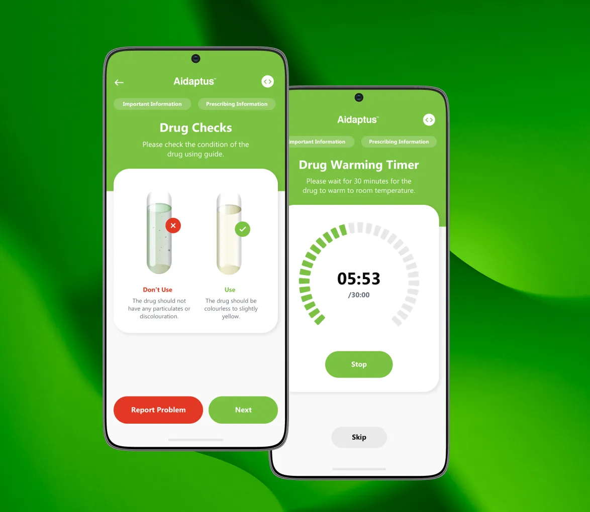 aidaptus app presentation image
