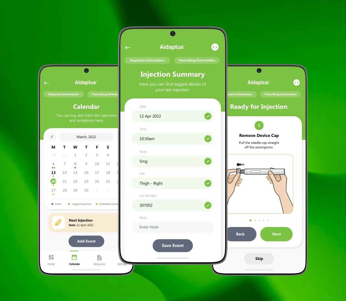 aidaptus app presentation image