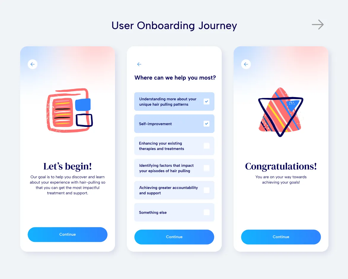 strands app - onboarding